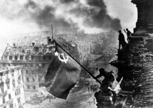 soviet flag over Berlin Reichstag