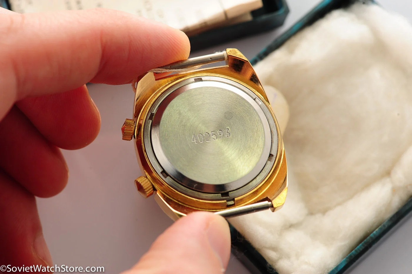 TIME CAPSULE: Soviet gold-plated Poljot with alarm, NOS!