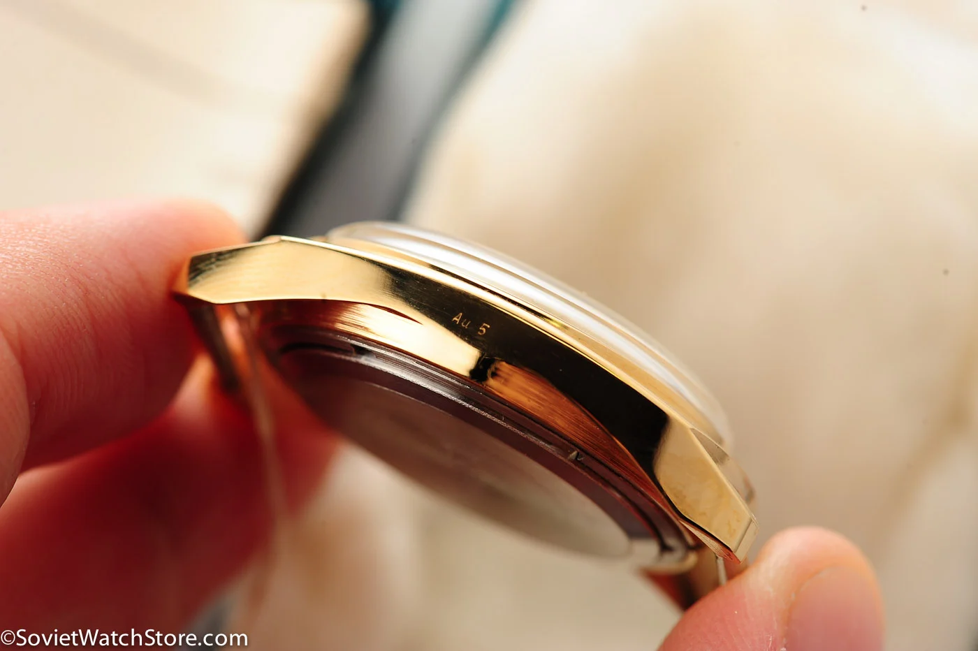 TIME CAPSULE: Soviet gold-plated Poljot with alarm, NOS!