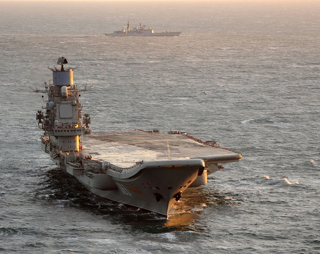 Russian aircraft carrier Admiral Kuznetsov