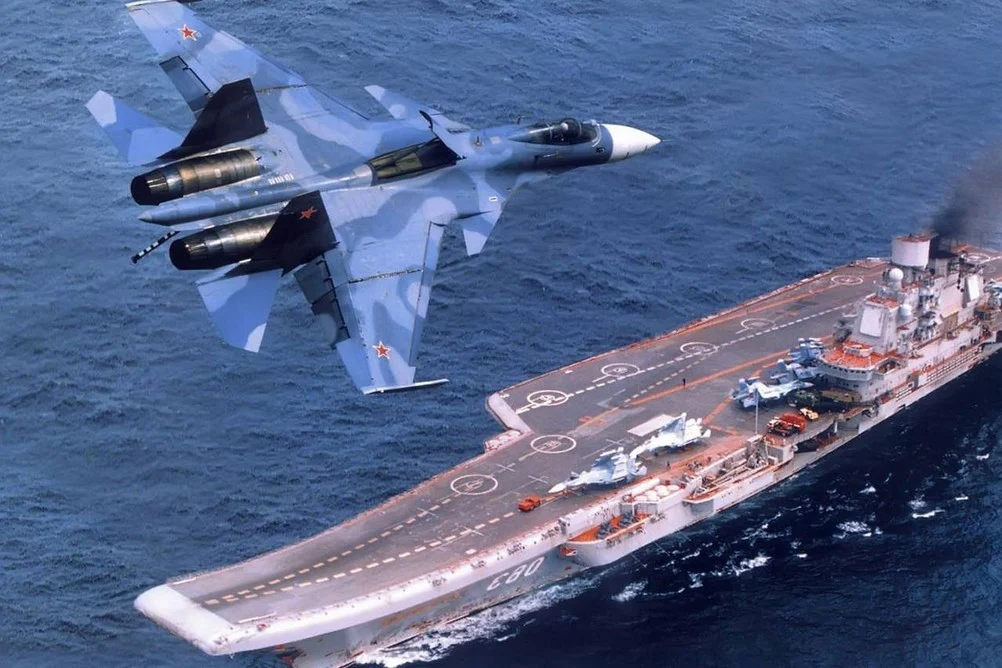 Russian aircraft carrier Admiral Kuznetsov