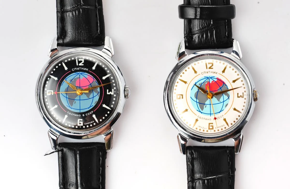 Sputnik mechanical watch