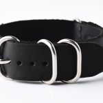 I want Black genuine leather NATO strap +$17.95