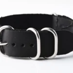 I want Black genuine leather NATO strap +$17.95