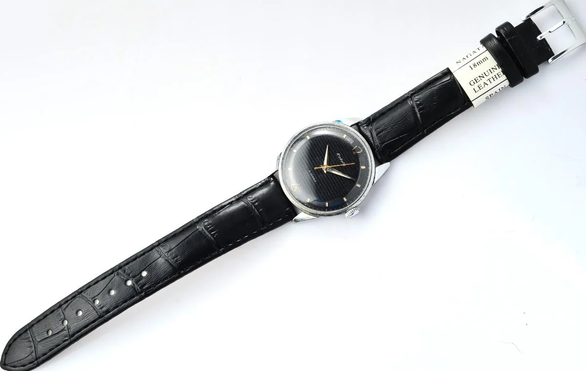 Vintage Soviet mechanical Raketa with textured dial