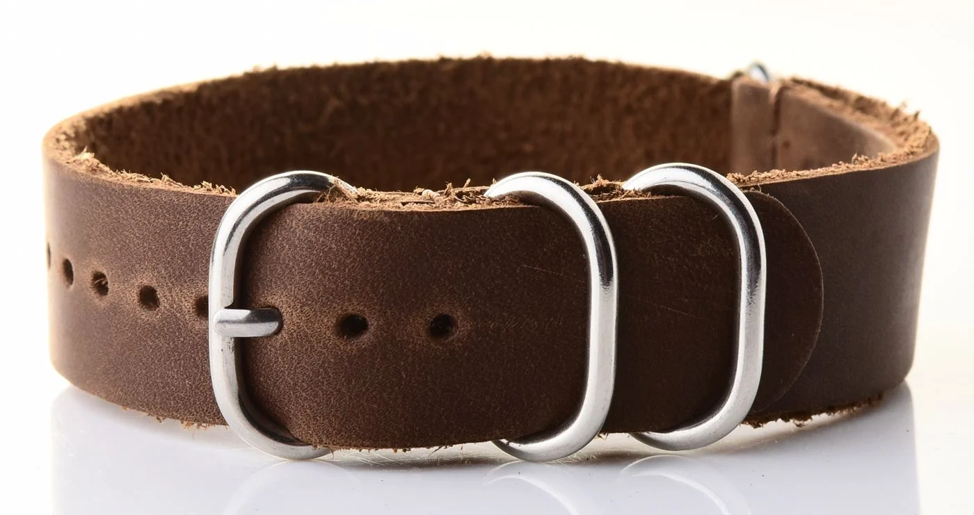 16mm NATO Commander® genuine leather straps
