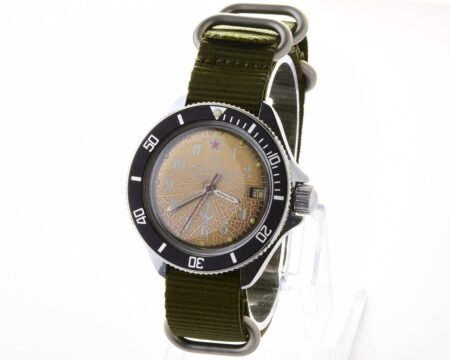 Komandirskie soviet mechanical wrist watch