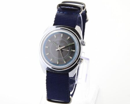 POLJOT mechanical watch with alarm clock + NATO nylon strap!