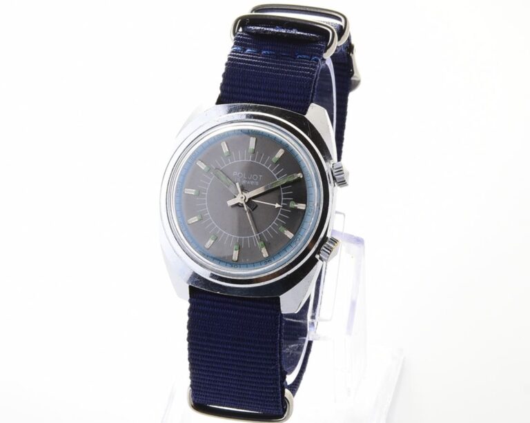 POLJOT mechanical watch with alarm clock + NATO nylon strap!