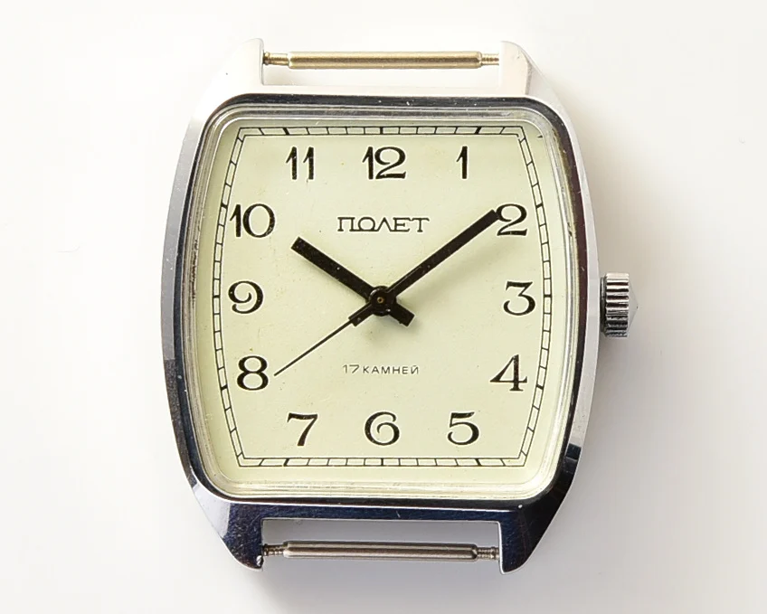 Soviet Poljot mechanical wrist watch