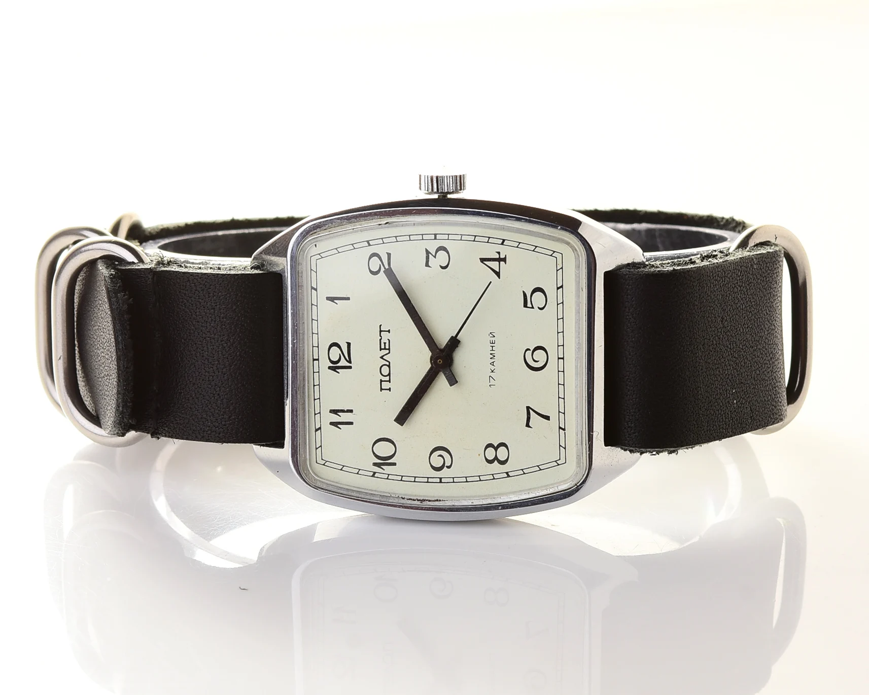 Soviet Poljot mechanical wrist watch