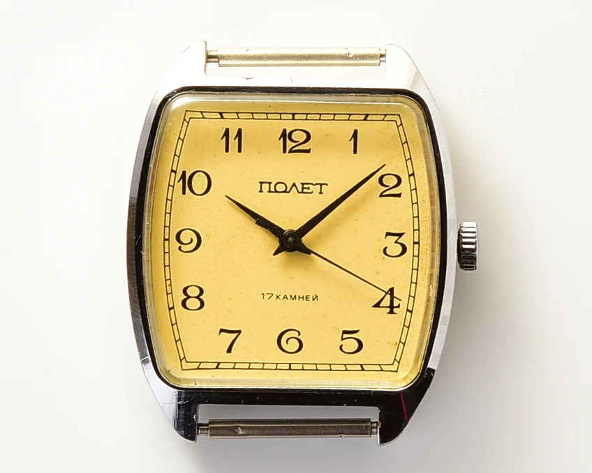 Soviet Poljot mechanical wrist watch