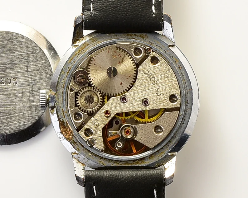 Soviet Raketa elegant vintage wristwatch