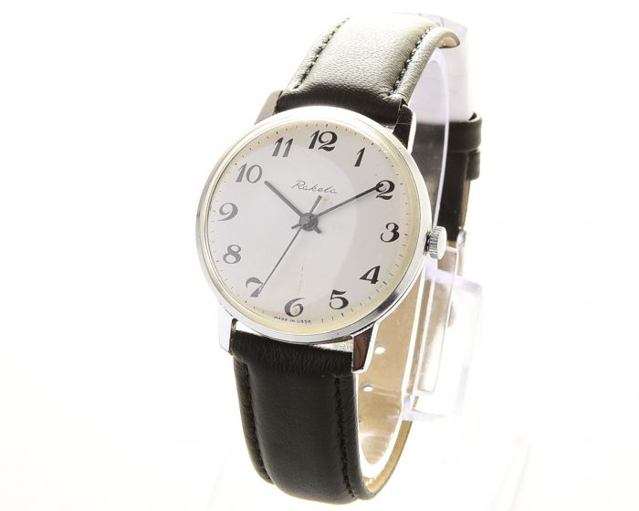 Soviet RAKETA elegant vintage wristwatch