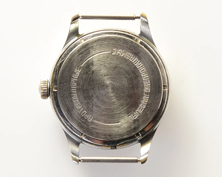 Volna vintage mechanical watch with NATO handmade genuine leather strap