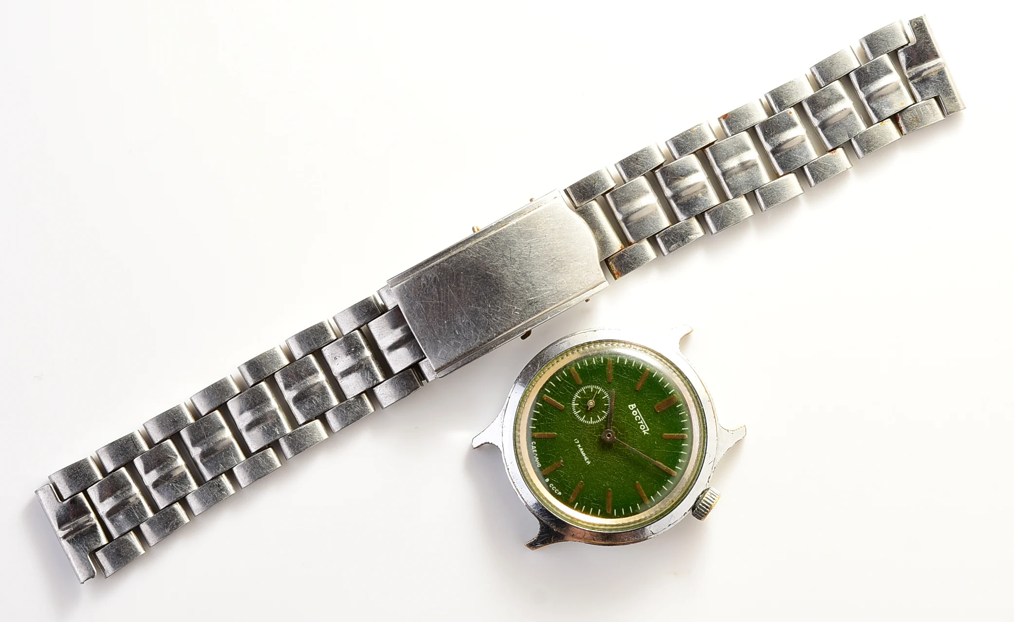 Vintage Soviet Vostok mechanical watch