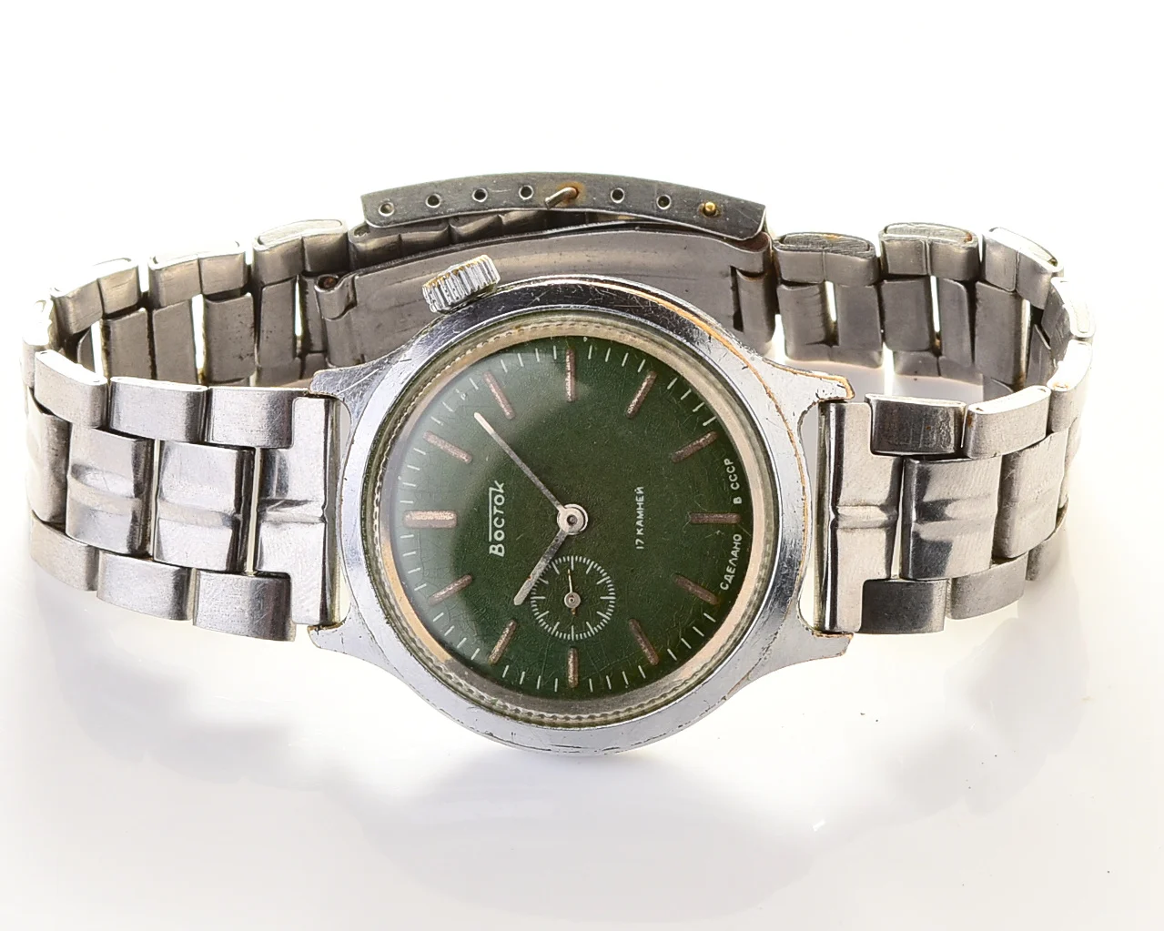 Vintage Soviet Vostok mechanical watch