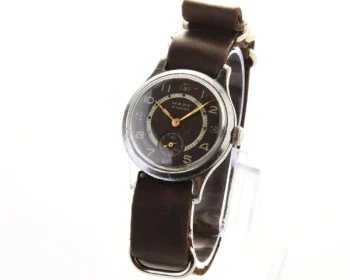 Vintage Soviet Mayak mechanical watch + genuine leather NATO strap!