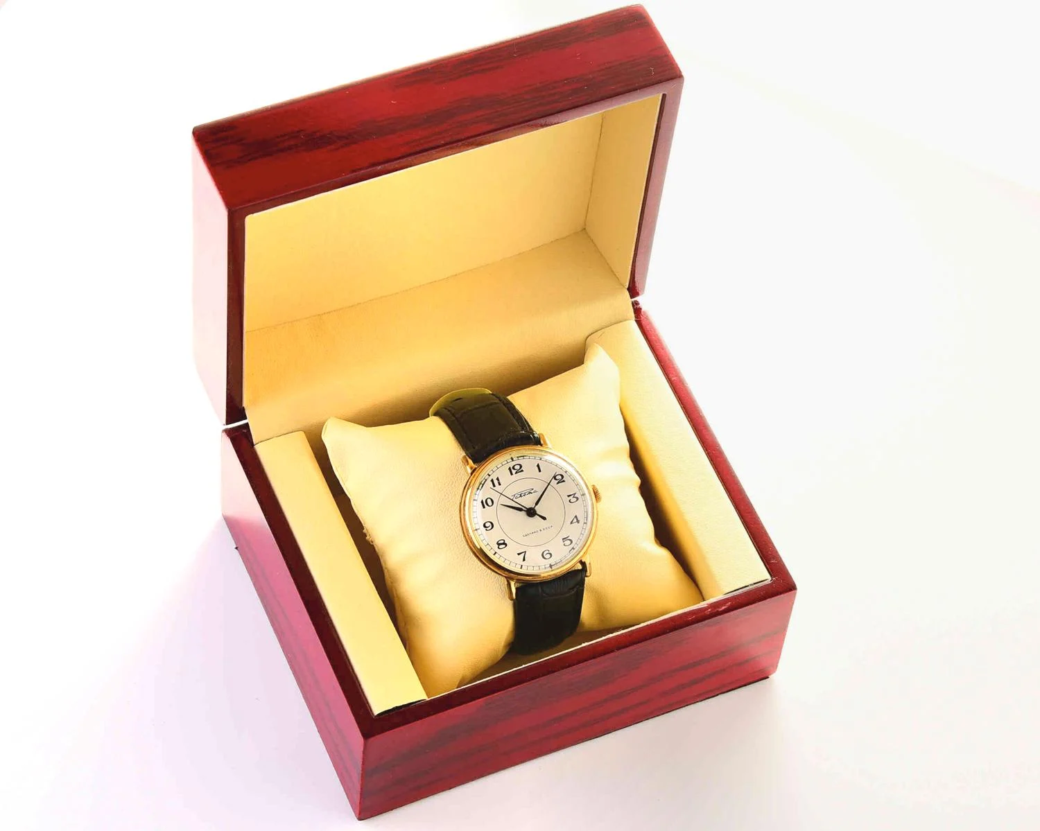 Watch Gift Box - Lacquered Wooden Box
