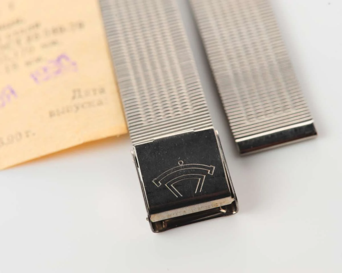 Raketa stainless steel watch bracelet - original Soviet stock!