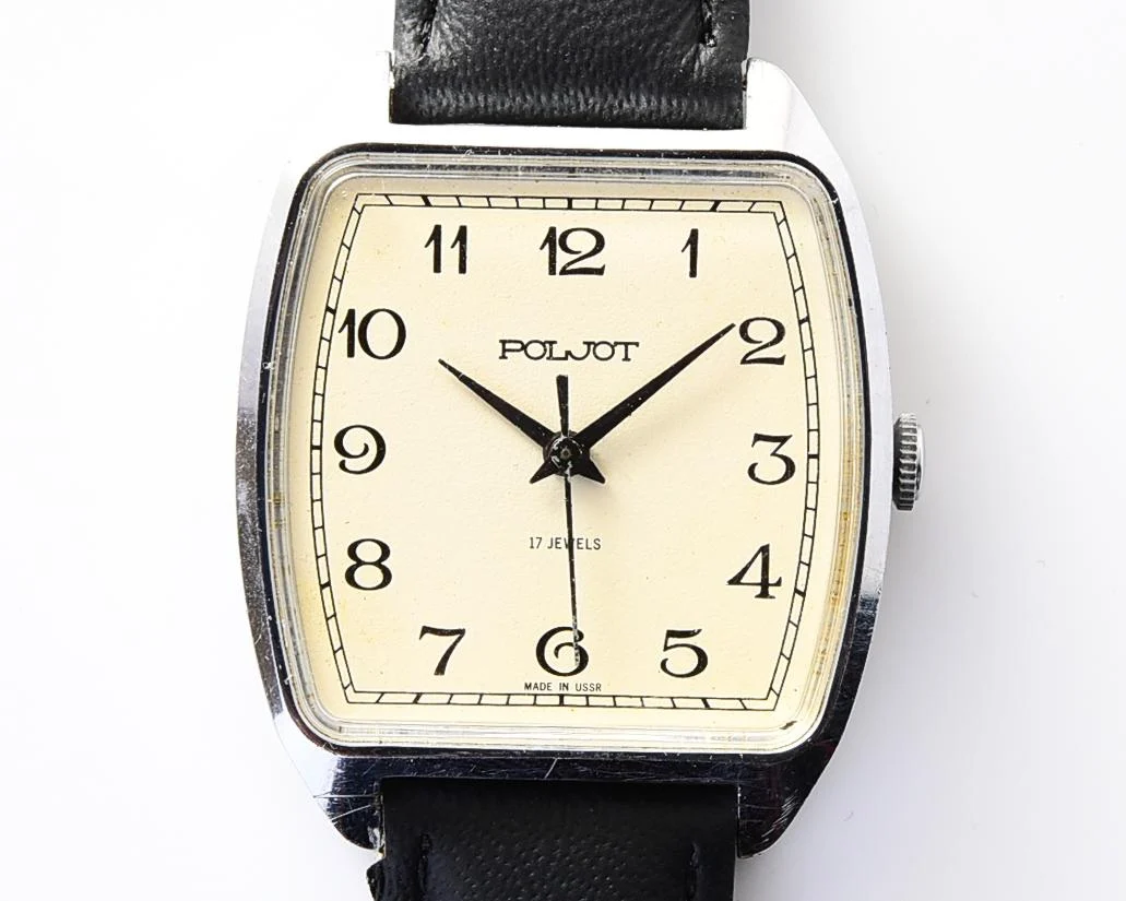 Soviet Poljot mechanical wristwatch