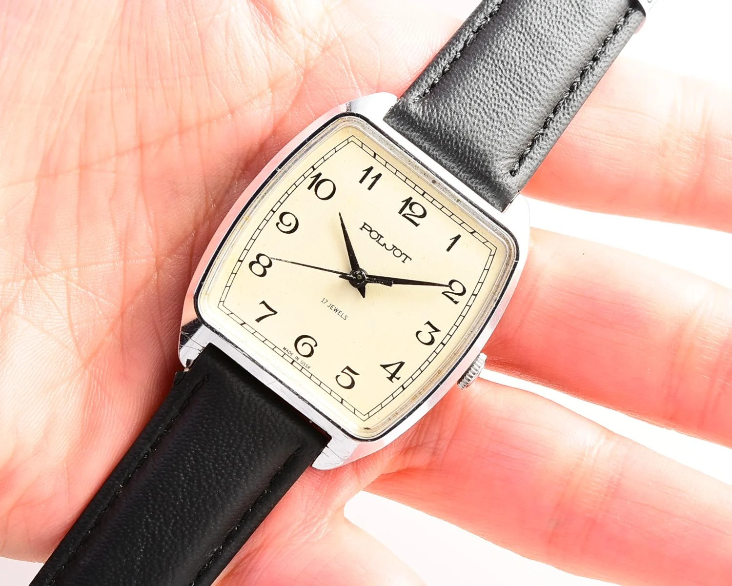 Soviet Poljot mechanical wristwatch