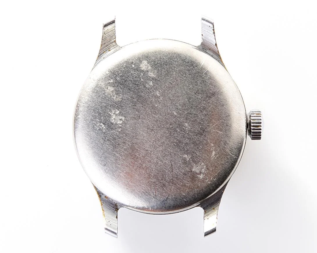 Vintage Pobeda watch with central seconds hand, from 1954