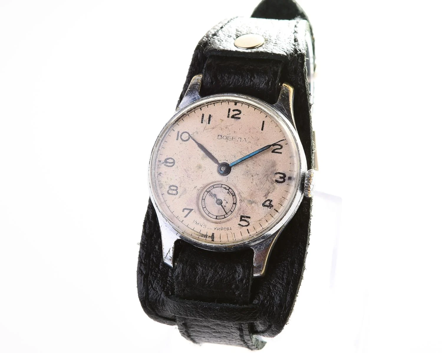 Vintage mechanical watch Pobeda, 1st quarter 1953
