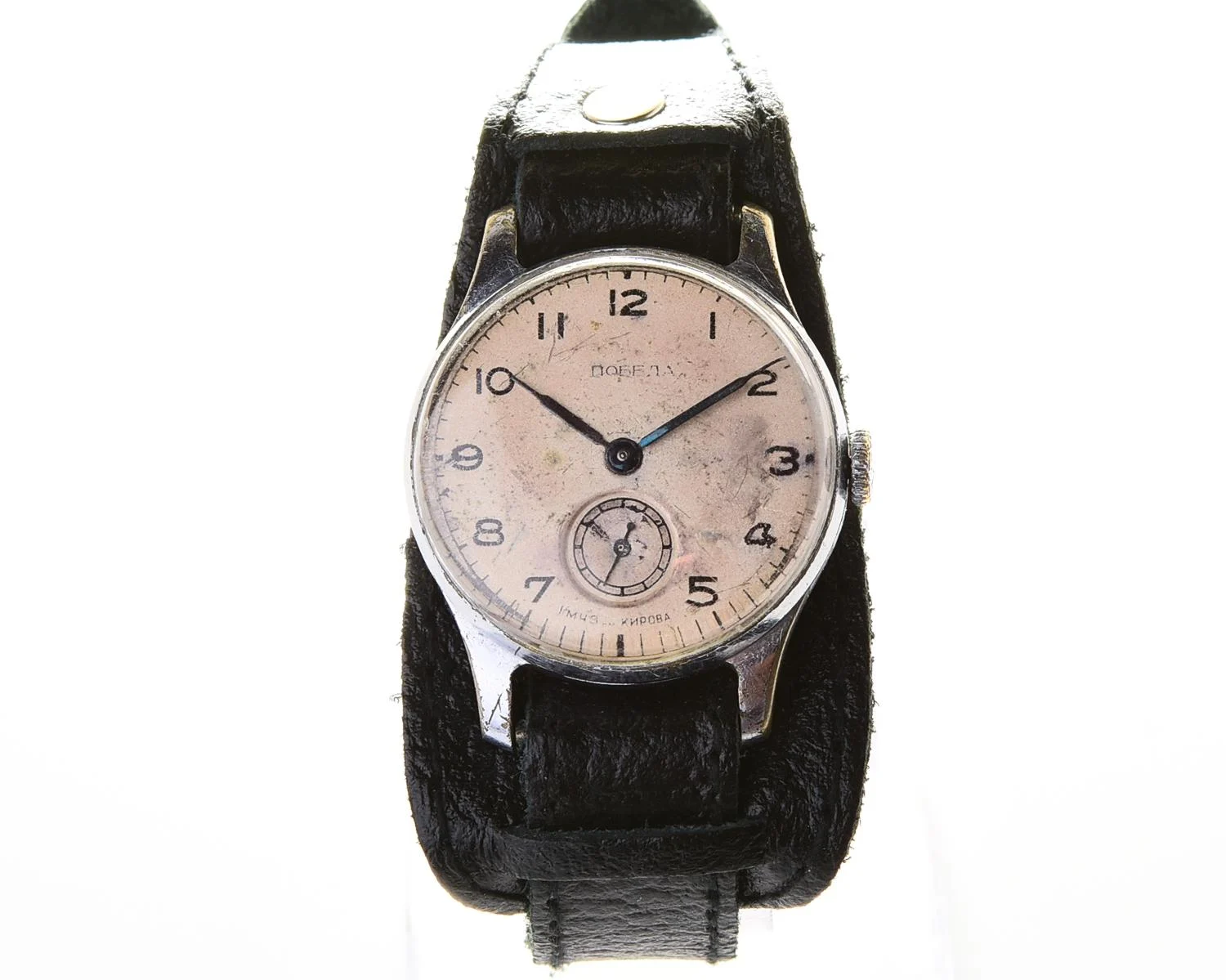 Vintage mechanical watch Pobeda, 1st quarter 1953