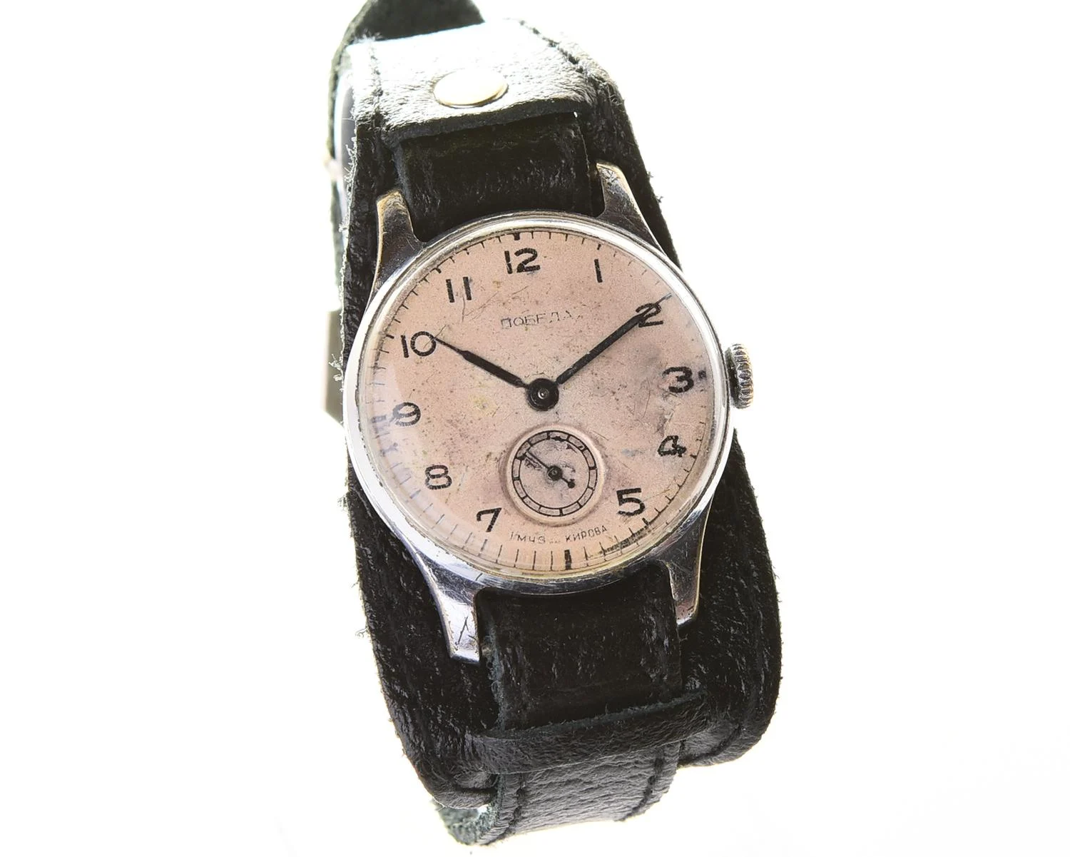 Vintage mechanical watch Pobeda, 1st quarter 1953