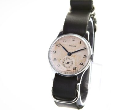 Vintage soviet mechanical POBEDA wrist watch