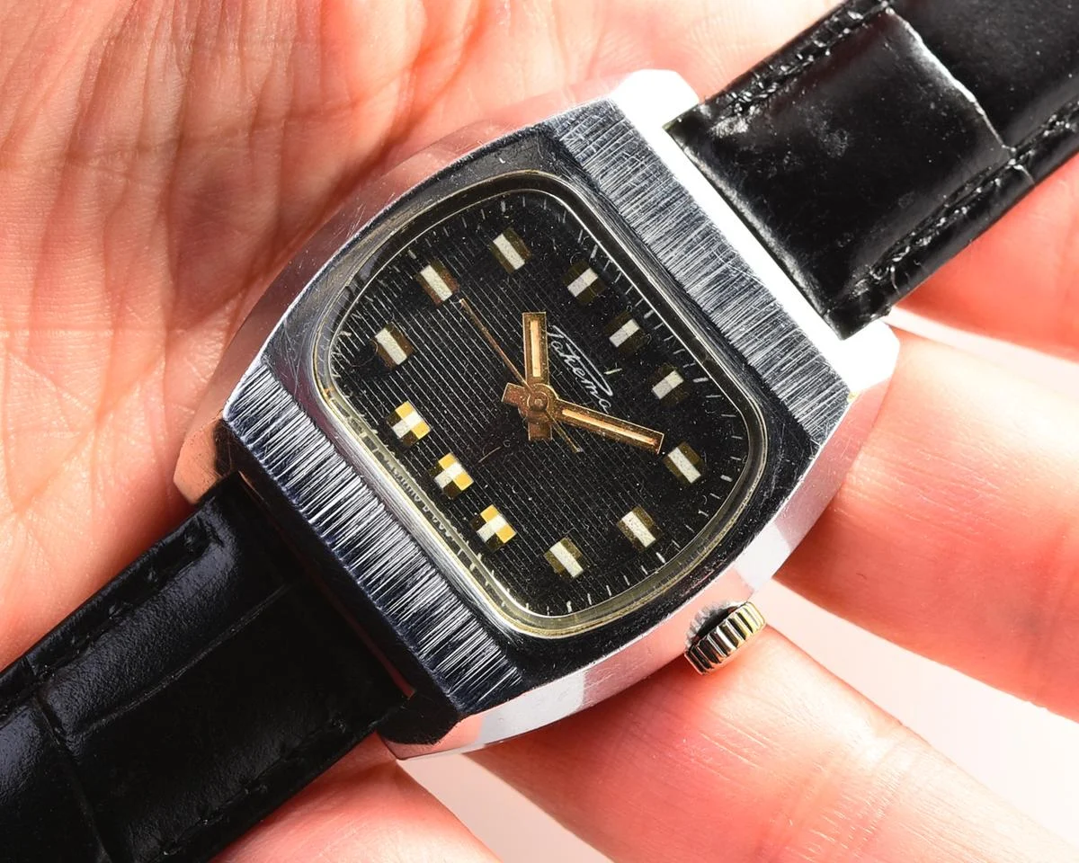 Raketa Baker vintage mechanical wrist watch