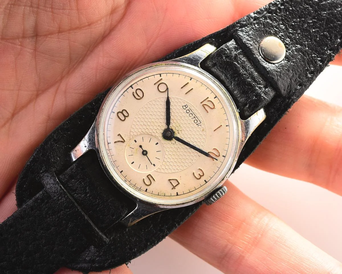 Vintage Vostok mechanical watch