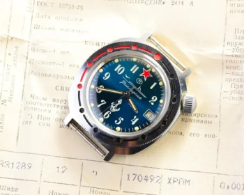TIME CAPSULE: Vostok Komandirskie mechanical watch – New Old Stock (NOS)!
