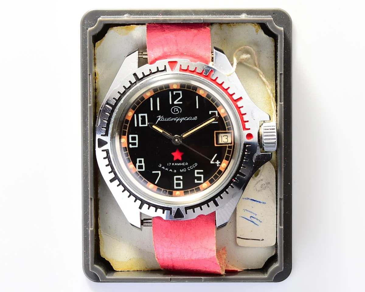 TIME CAPSULE: Vostok Komandirskie “Zakaz MO CCCP” limited series watch – New Old Stock (NOS)!