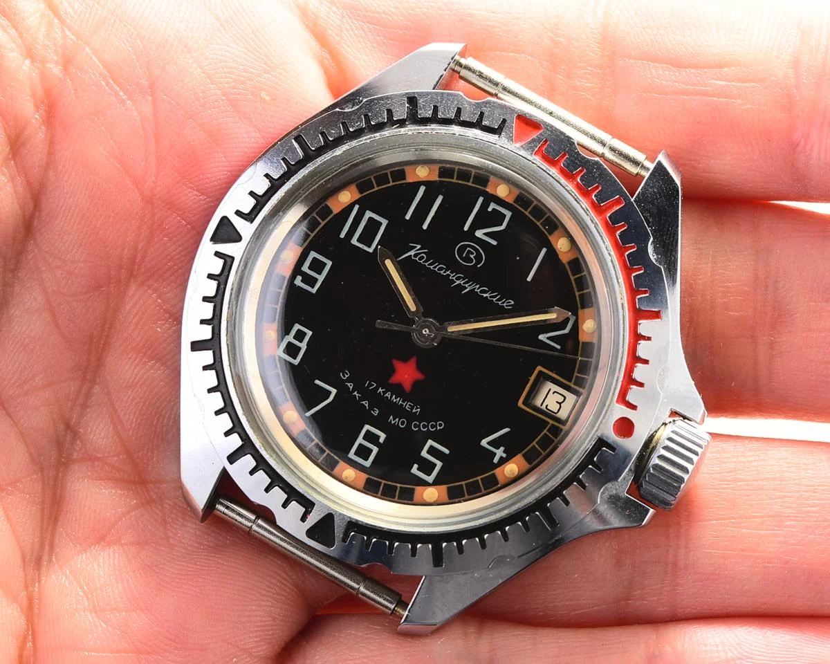 TIME CAPSULE: Vostok Komandirskie “Zakaz MO CCCP” limited series watch – New Old Stock (NOS)!