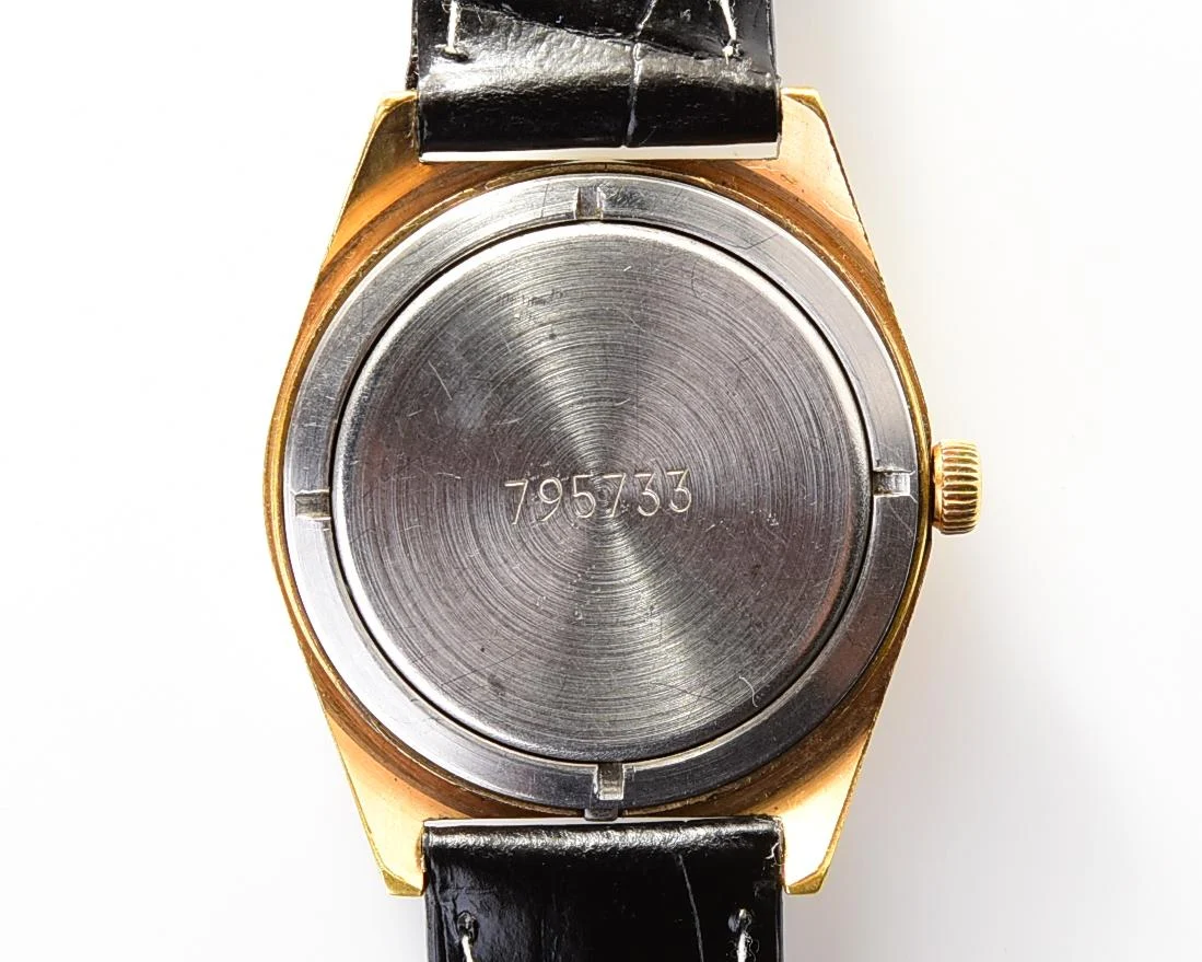 Vintage Poljot mechanical watch, gold-plated AU10