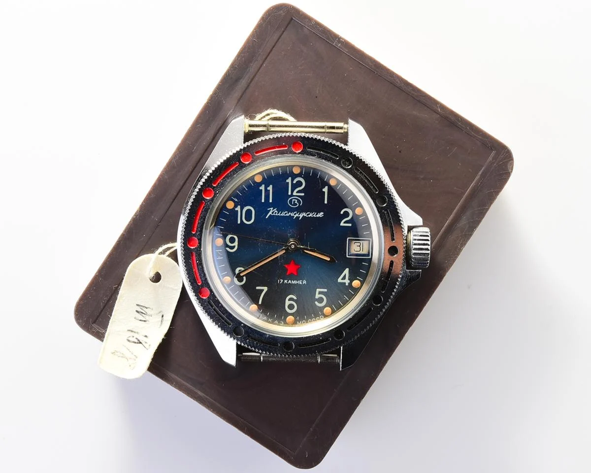 Vostok Komandirskie “Zakaz MO CCCP” limited series military watch – New Old Stock (NOS)!