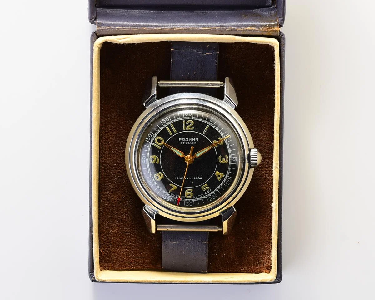 TIME CAPSULE: Rodina mechanical watch with automatic self winding movement – New Old Stock (NOS)!