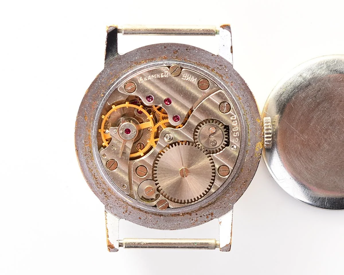 Pobeda Soviet mechanical wristwatch