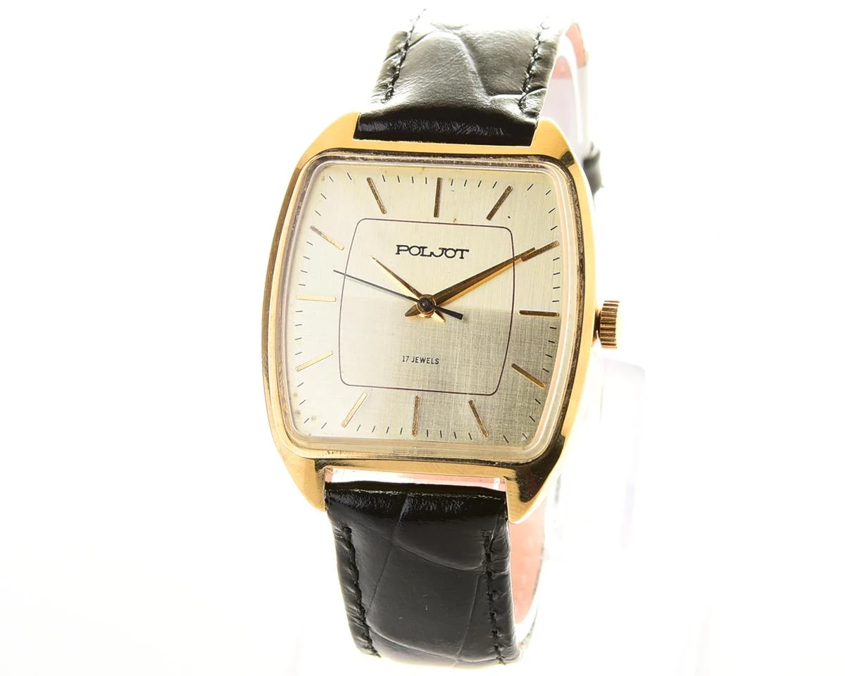 Soviet Poljot mechanical wrist watch