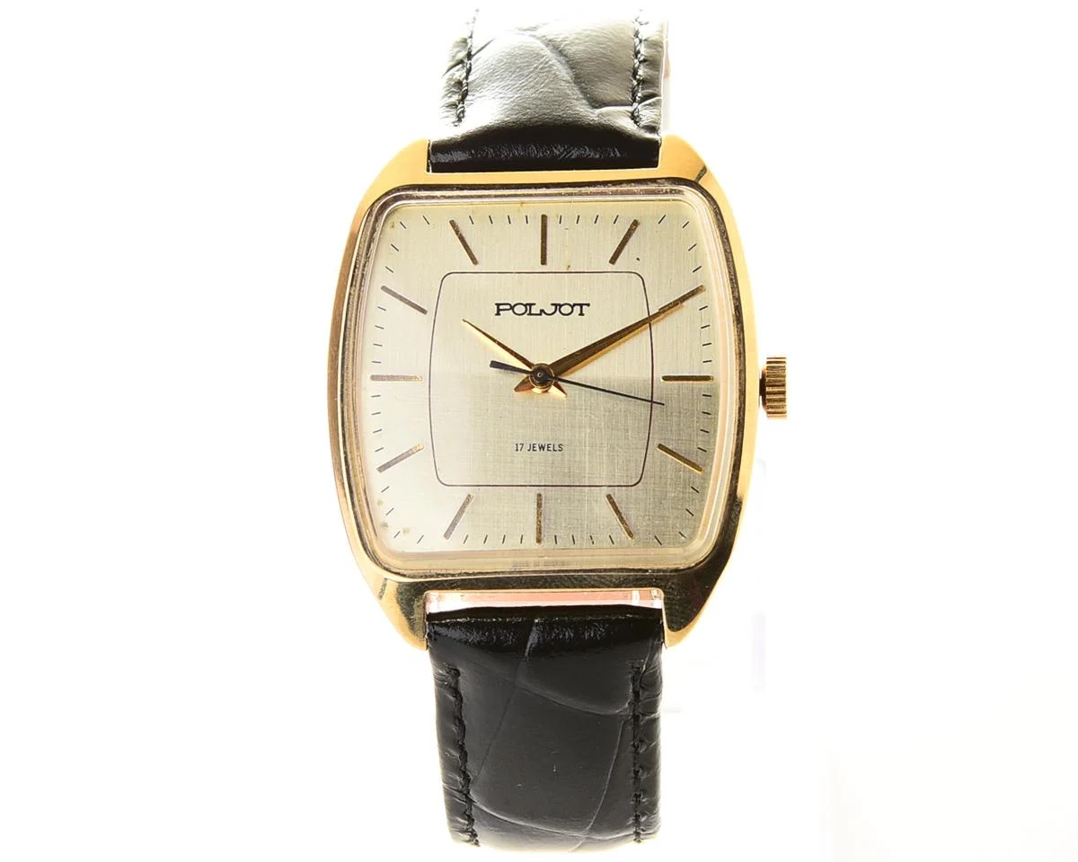 Soviet Poljot mechanical wrist watch