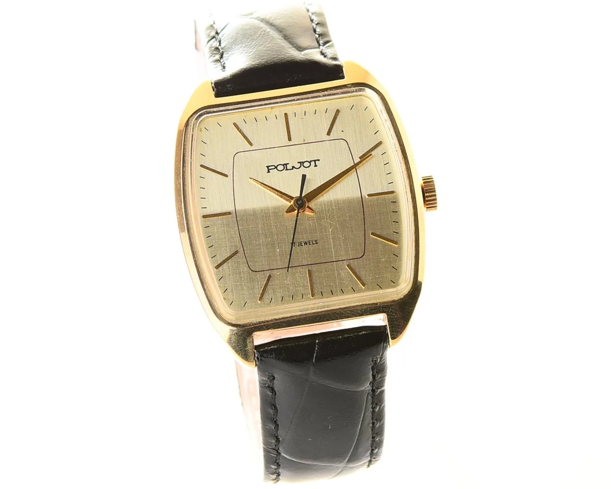 Soviet Poljot mechanical wrist watch