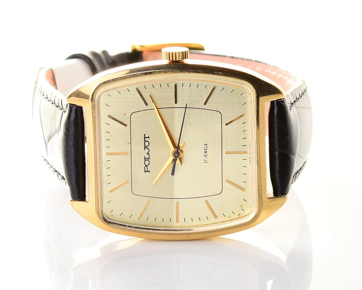 Soviet Poljot mechanical wrist watch