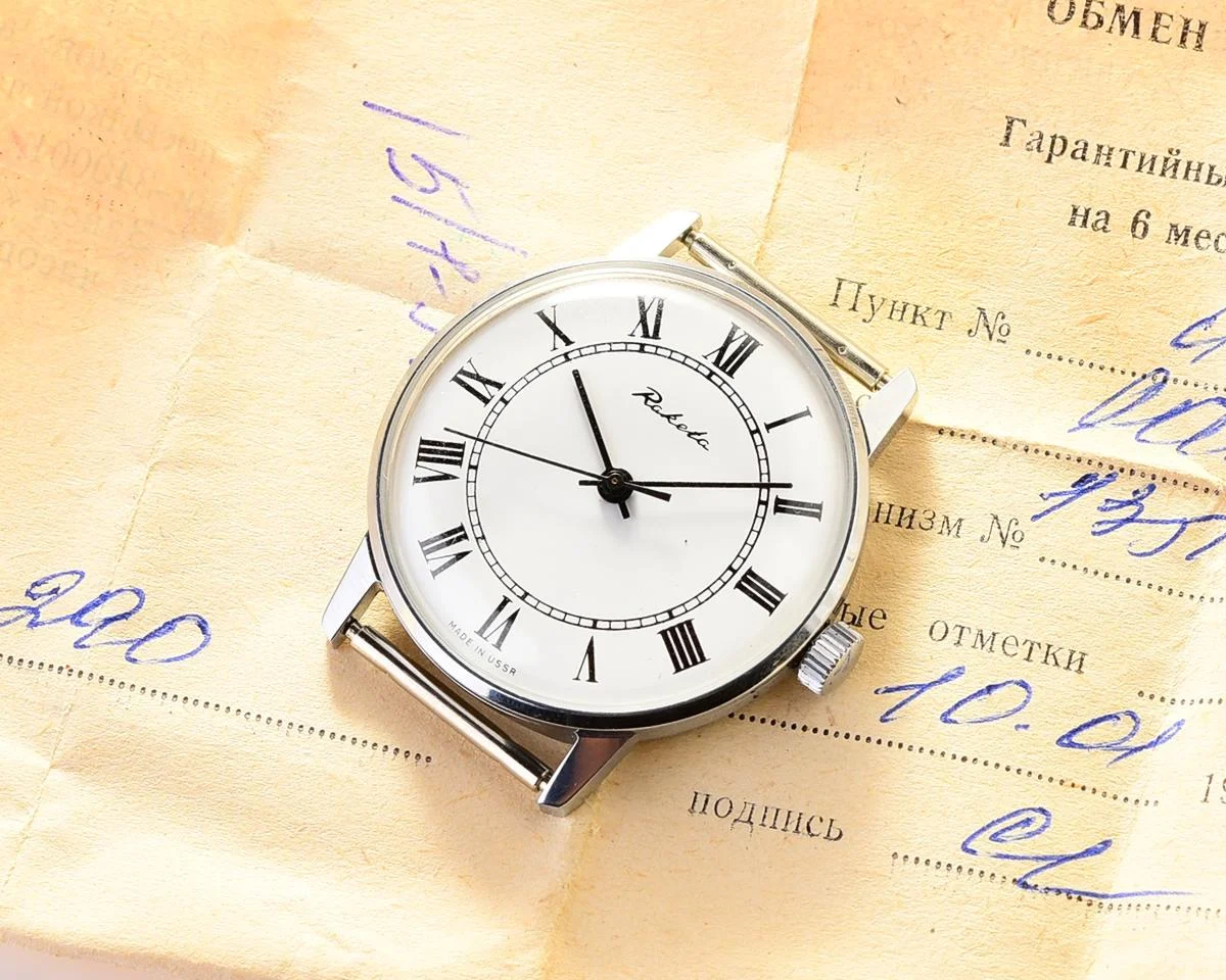 TIME CAPSULE: Vintage Soviet Raketa watch, New Old Stock (NOS)!