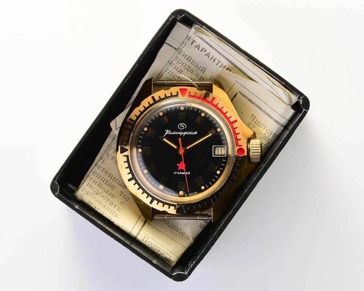 TIME CAPSULE: Vostok Komandirskie mechanical watch – New Old Stock (NOS)!