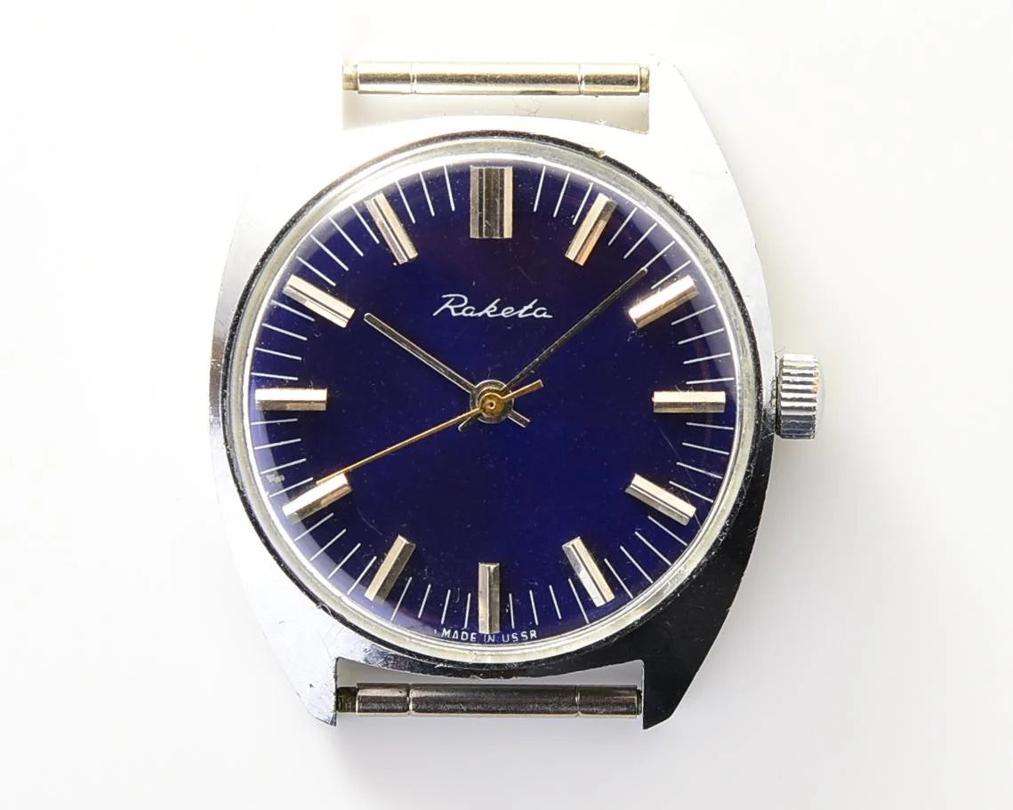 Raketa Soviet vintage mechanical wrist watch