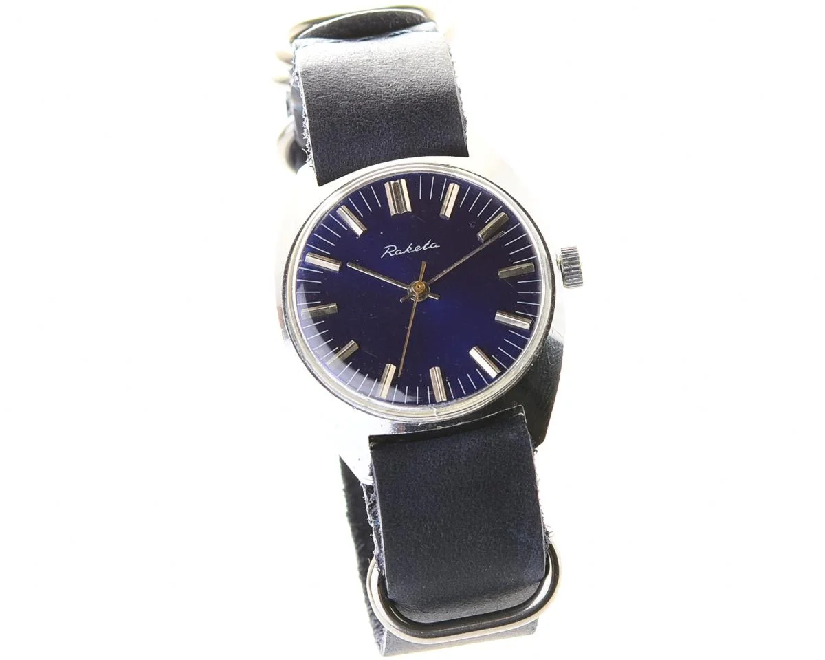 Raketa Soviet vintage mechanical wrist watch