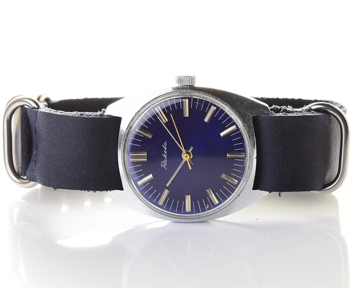Raketa Soviet vintage mechanical wrist watch