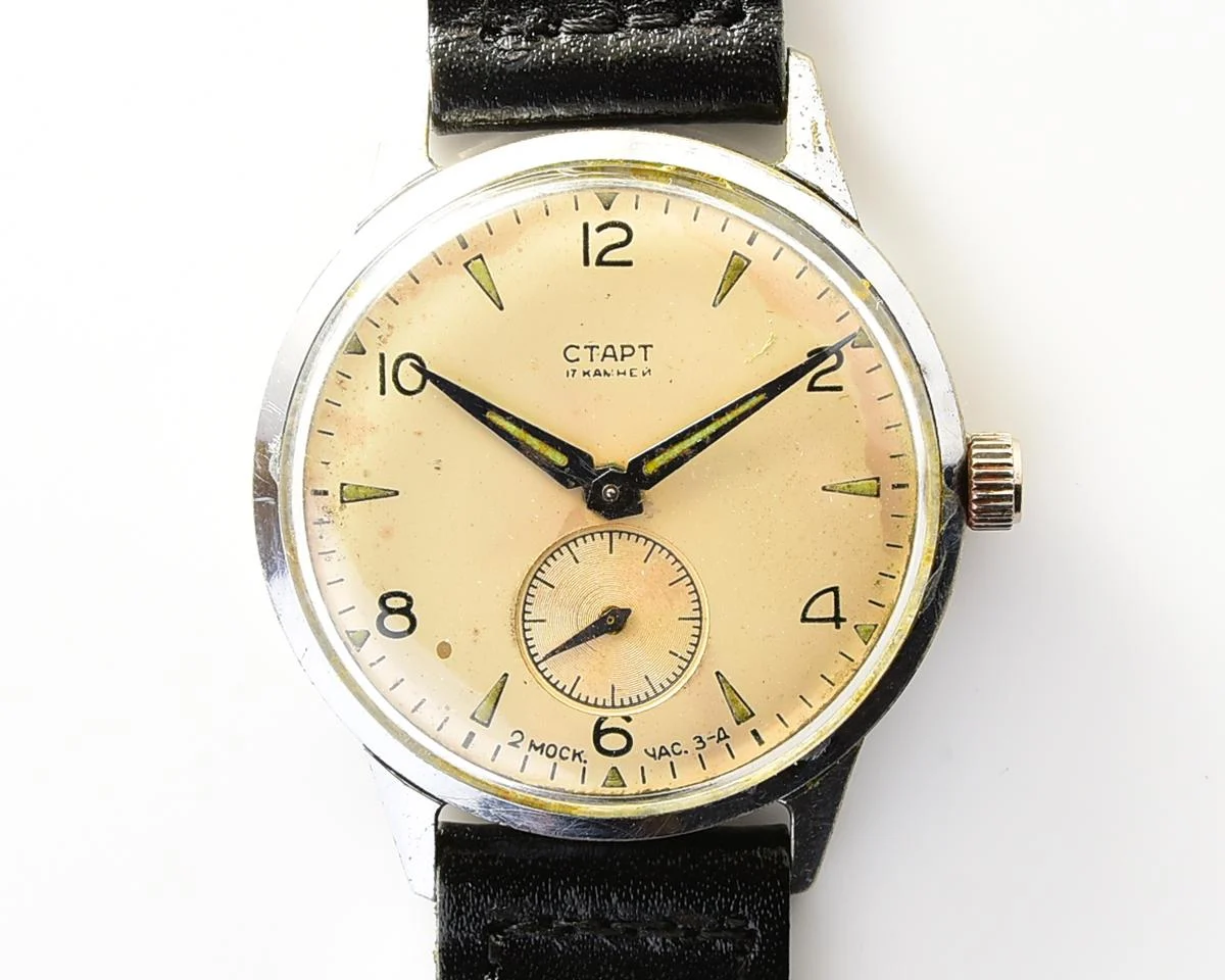 Rare! Start vintage classical mechanical watch, from 1st quarter of 1957